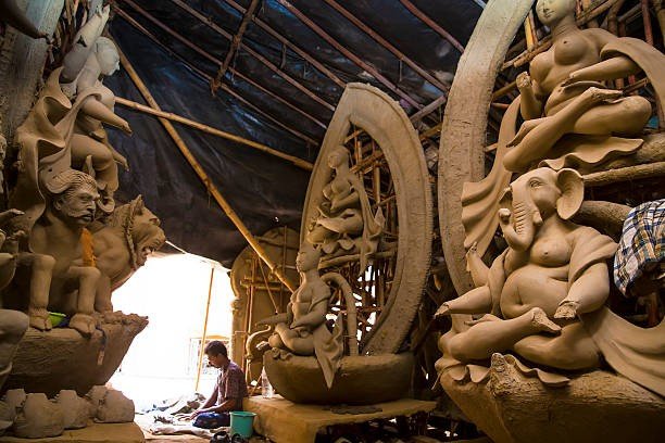 Kumartuli district Kolkata