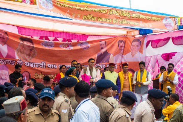 political gathering in India