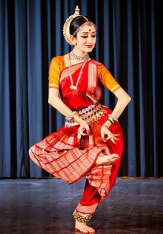 Indian female dancer